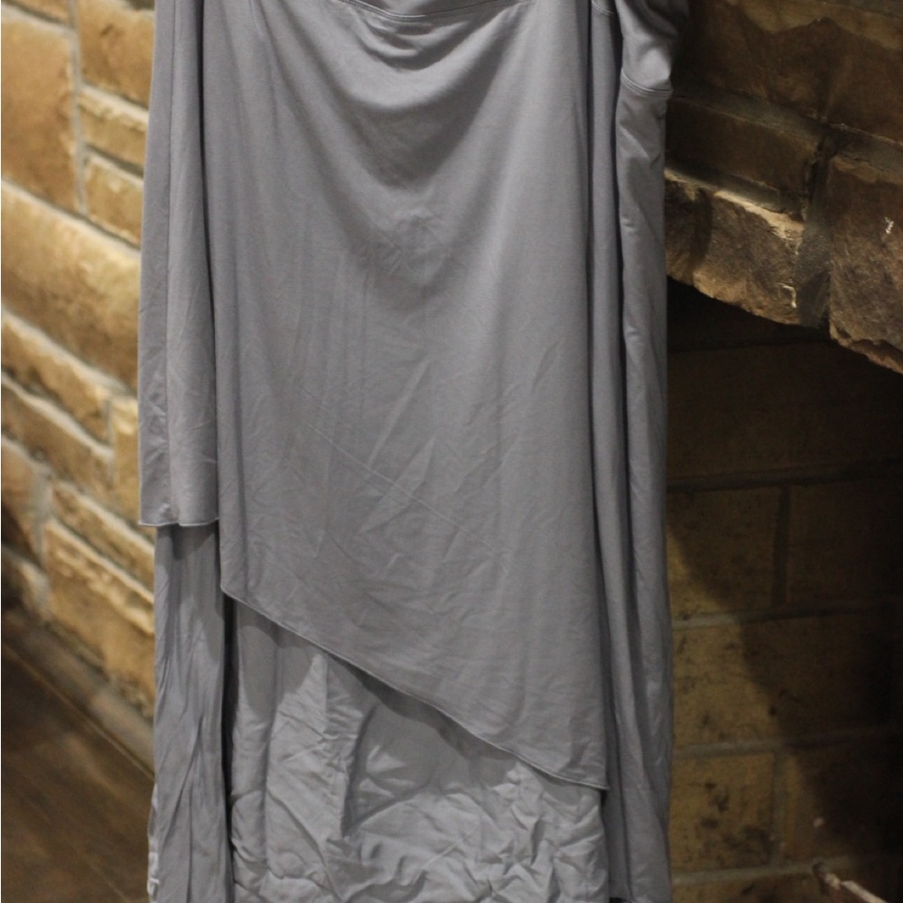 Gray Maxi Skirt Size 4X